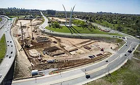 A photo of the Arlington National Cemetery's Southern-Expanse