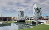 A rendering of the walk bridge in Norwalk, Conn.