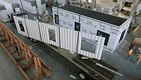 36-ft-long facade panels