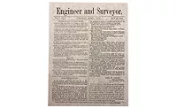 Engineer and Surveyor from 1874 Engineer and Surveyor from 1874