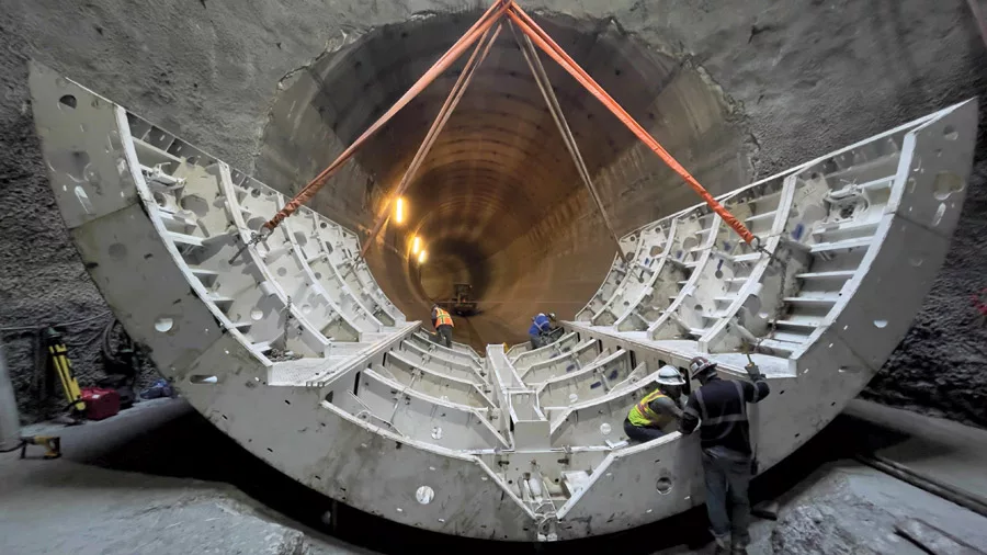Mill Creek Drainage Relief Tunnel, Dallas