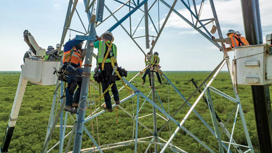 New Transmission Line, Corpus Christi, Texas