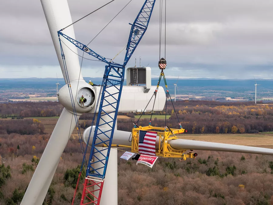 Onshore Wind Energy Project, Lewis county, N.Y.