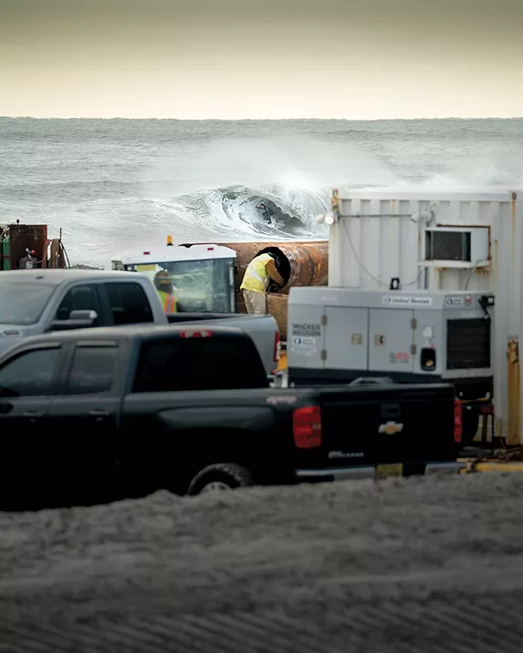 Beach Reconstruction Dredging, Ocean City, N.J.