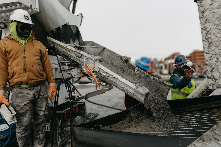 Turner Construction Co. and local ready-mix producer Boston Sand & Gravel report they are the first to place concrete with Sublime Systems' zero-c