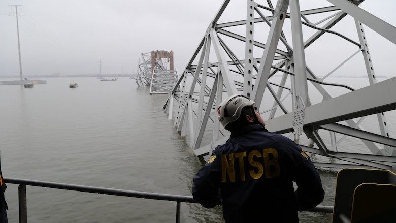 Engineering Underway for Wreckage Removal at Baltimore Bridge Collapse Site