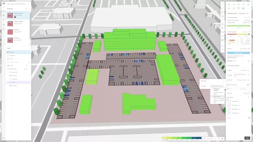 Autodesk Forma Embodied Carbon