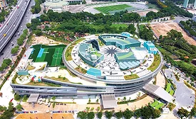 Roof design of the Hanoi school