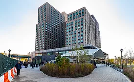 A photo of the Bronx Point project in New York