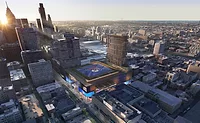 76Place.jpg A rendering of the Philadelphia 76ers proposed stadium