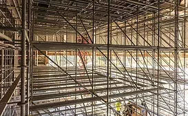A photo of the Gordon-Center-for-Creative-and-Performing-Arts under construction