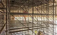 A photo of the Gordon-Center-for-Creative-and-Performing-Arts under construction