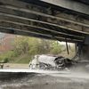 A gas tanker crashed and exploded on May 2, destroying an I-95 overpass in Norwalk, Conn.