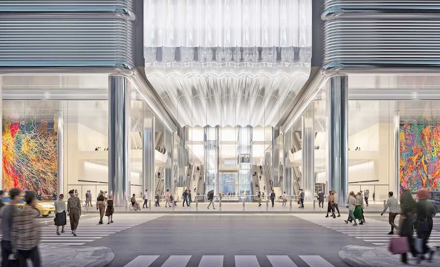 Rendering of Port Authority Bus Terminal renovation