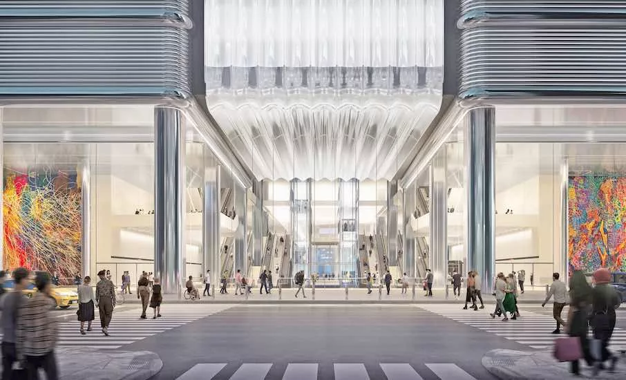 Rendering of Port Authority Bus Terminal renovation