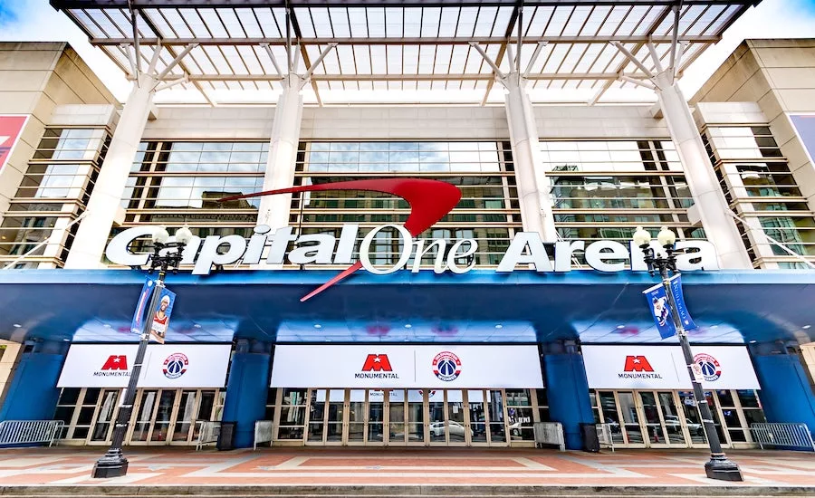 Capital One Arena in Washington, D.C.
