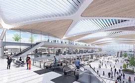 A rendering of the new DC Union Station 