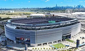 A photo of Met Life stadium in New Jersey. 