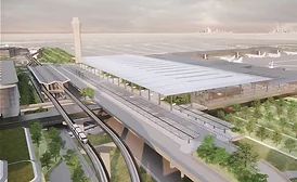 Newark Liberty Airport renovation rentering