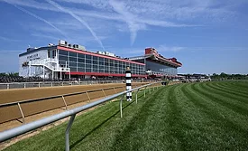 A photo of the Preakness Stakes