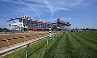 A photo of the Preakness Stakes