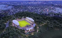 WEB-White Stadium.jpg A rendering of a renovated White Stadium in Boston