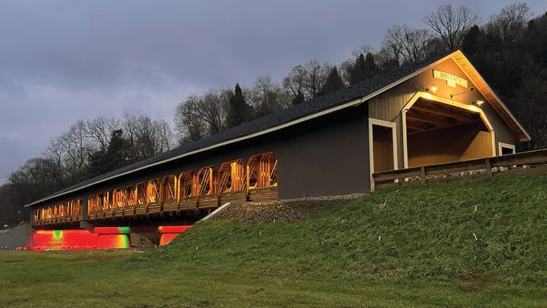 covered bridge