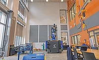 Virginia Tech’s construction innovation lab Virginia Tech’s construction innovation lab