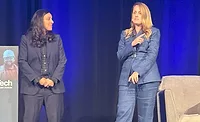 Sadia Janjua and Dimitra Karachaliou present at ENR FutureTech Sadia Janjua and Dimitra Karachaliou present at ENR FutureTech