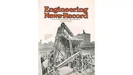 Concrete Mixing Plant ENR Cover from October 1925