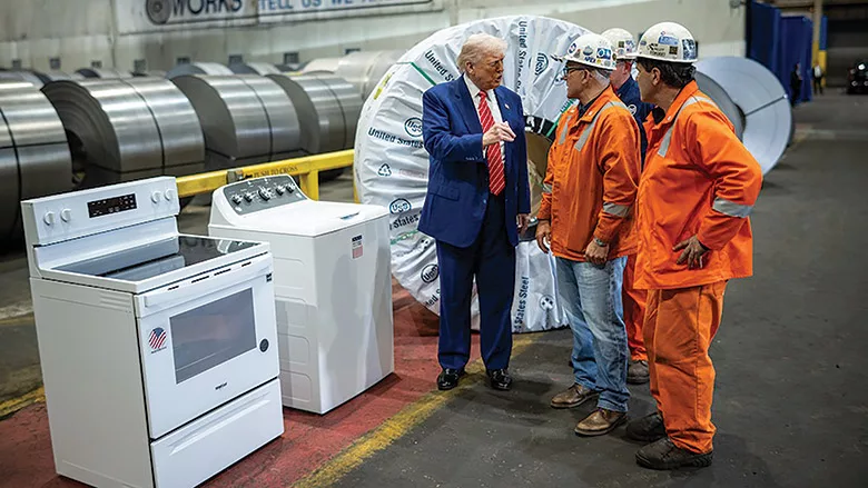 Trump at U.S. Steel