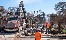 Palisades Fire, Cleanup, USACE