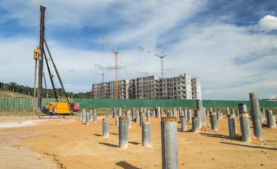 Is ground prep replacing driven pile foundations?