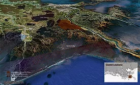 Louisiana canceled the $3 billion Mid-Barataria Sediment Diversion Project after permit removal.