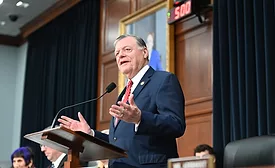 Rep. Tom Cole, chair of the House appropriations committee, speaks during a hearing