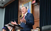Rep. Tom Cole, chair of the House appropriations committee, speaks during a hearing
