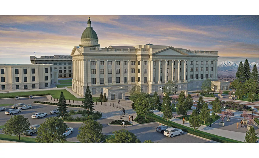 North Capitol building in Salt Lake City