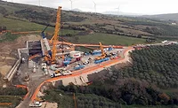 WeBuilt-Salerno–Reggio Calabria high-speed rail.jpg Rendering of Italy’s Salerno–Reggio Calabria high-speed rail project, showing tunnel-boring machines, underground alignment, and terrain cross-sections along a new railway corridor.