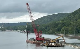 Trumbull-Brayman excavator barge
