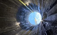 Annacis Water Tunnel's south shaft.