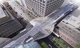 F.H. Paschen is the contractor for a $440-million project to rebuild the State/Lake "L" station in Chicago to be enclosed by an expansive glass canopy.