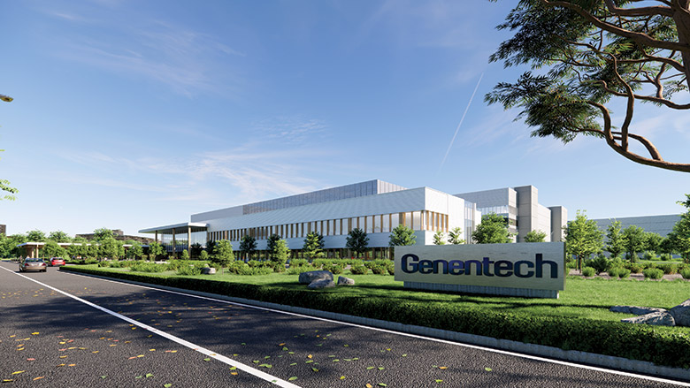 Genentech highlighted North Carolina's skilled workforce