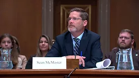 Sean McMaster is seen during a hearing