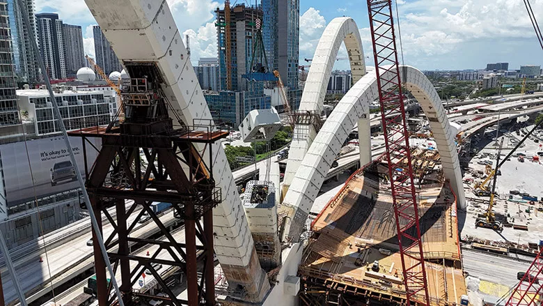 Miami Signature Bridge project