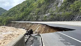 Helene damage NC