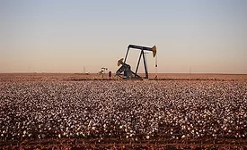 Wikimedia Commons/Leaflet A pumpjack east of Andrews, Texas, in the heart of the state's Permian Basin.