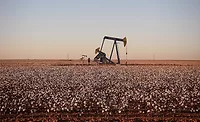 Wikimedia Commons/Leaflet A pumpjack east of Andrews, Texas, in the heart of the state's Permian Basin.