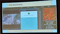 EDM International’s tool identifies wildfire risks for utility clients. EDM International’s tool identifies wildfire risks for utility clients.