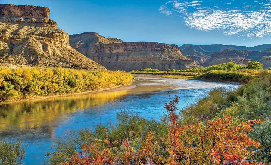 Utah through Wyoming and into Colorado