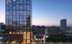 C.D. Smith Construction, the contractor for a $230-million mass timber-concrete hybrid tower planned in Milwaukee, has filed a lien for unpaid work on the project. 